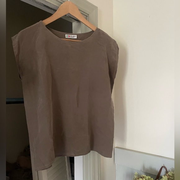 Italian Silk Top - Picture 1 of 2